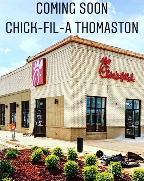 Chick-fil-A Coming To Thomaston, GA